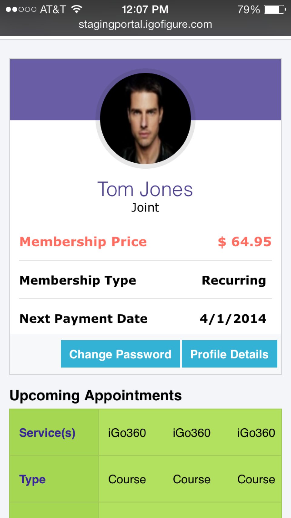 screenshot of iGo Figure